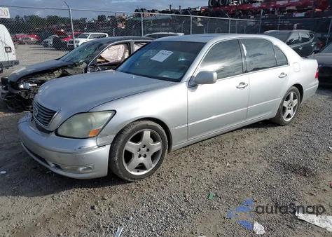2006 Lexus Ls 430 from USA, damaged, VIN JTHBN36F365043782